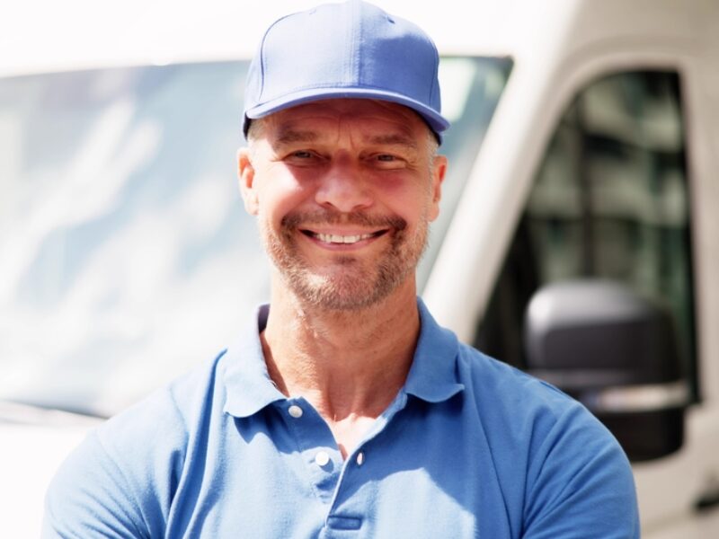 Hardworking,Delivery,Men,Delivering,Packages,With,A,Smile,,Ensuring,Timely